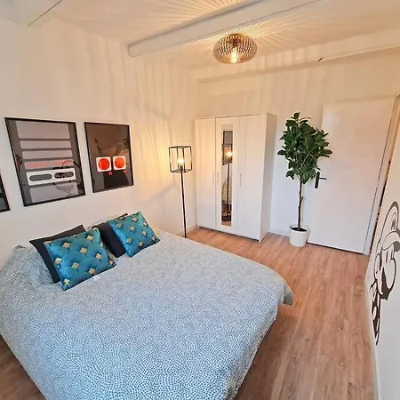 Gregbnb - T2 Design 43m2 - Est - Wifi Fibre - N2 Apartment *